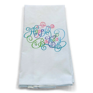Happy Birthday Tea Towel