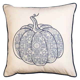 Blue Pumpkin Pillow