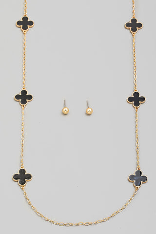 Margaret Necklace Black