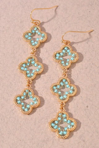 Lilly Earrings Turquoise