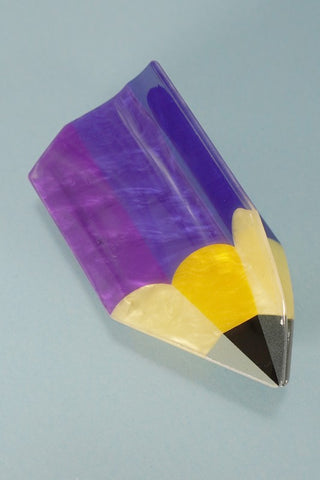 Purple Pencil Clip