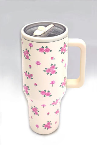 Floral 40oz. Tumbler