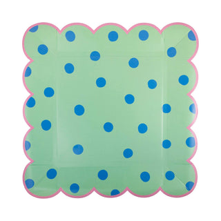 Polka Dot Plate Set