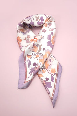 Lavender Aztec Print Scarf