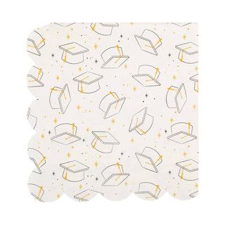 Grad Cap Cocktail Napkin