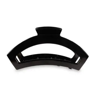 Open Hair Clip Large - Jet Black