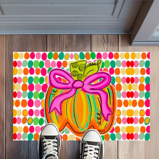 Happy Pumpkin Floormat