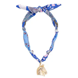 Scarf Necklace - Horse