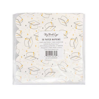 Grad Cap Cocktail Napkin
