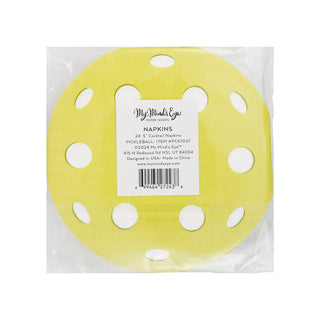 Pickleball Cocktail Napkin