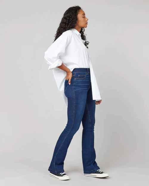 SPANX Flare Jeans PETITE Midnight