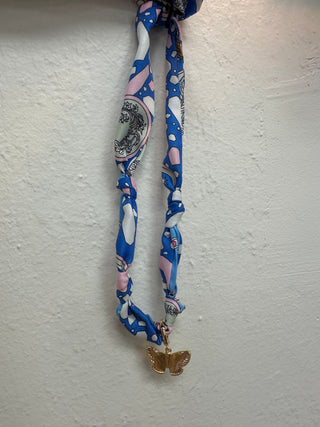Scarf Necklace - Butterfly