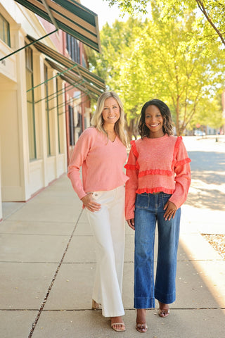 Maggie Sweater Tulip