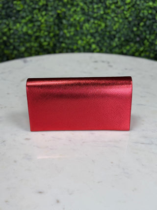Moriah Clutch Red