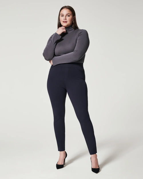 SPANX Ankle Backseam Skinny Pant Navy