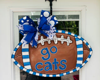 Cats Football Door Hanger