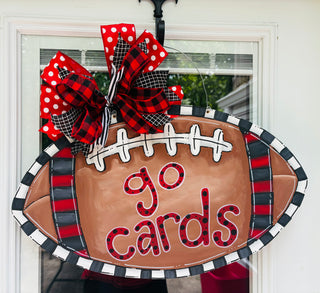 Cards Football Door Hanger