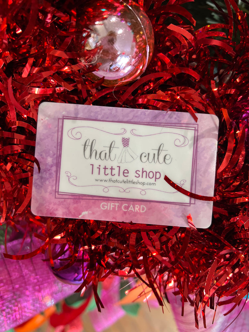 That Cute Little Shop Gift Card