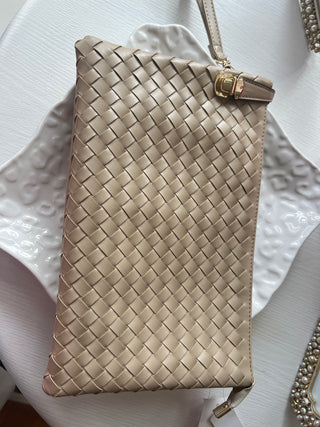 Gracie Purse in Beige