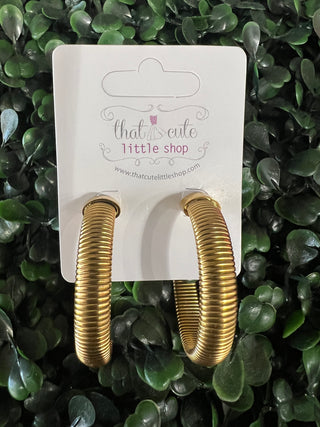 Rachel Earrings Gold