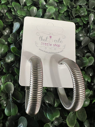Rachel Earrings Silver