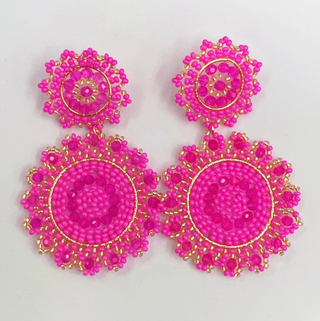 Miranda Earrings Pink