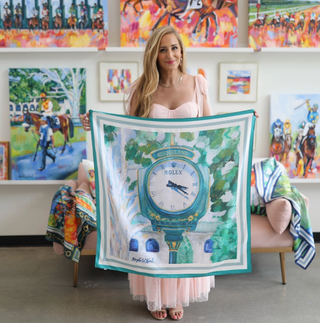 Moment in Time Silk Scarf