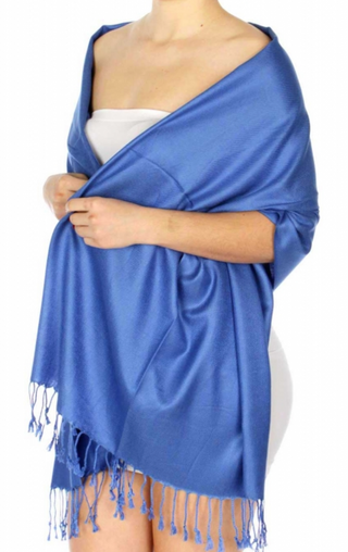 Talia Pashmina Blue