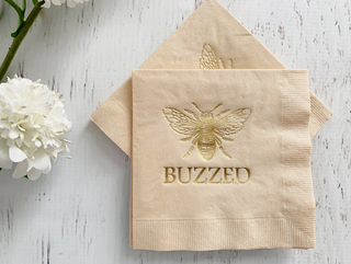 Honeybee Cocktail Napkin