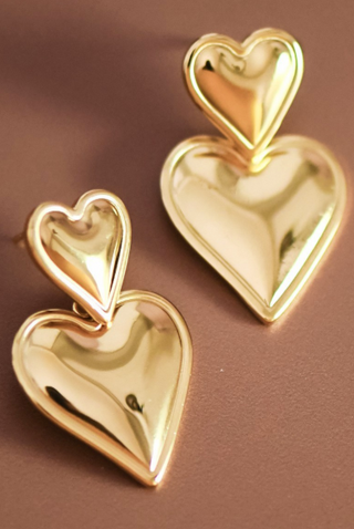 Heart earrings