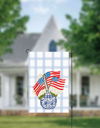 Hydrangea Garden Flag