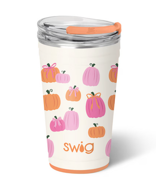 Pumpkins and Bows Party Cup 24oz