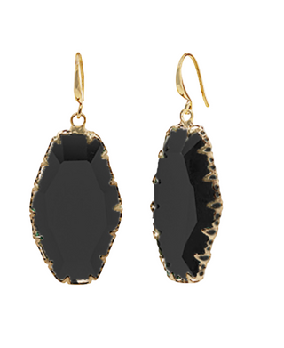 Nina Earrings Black