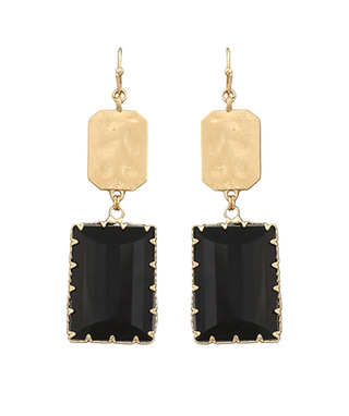 Opal Earrings black