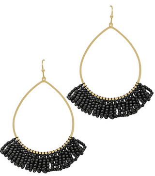 Tracy Earrings Black