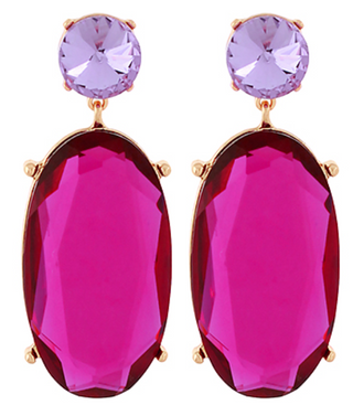 Peggy Earrings Pink