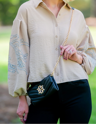 Matt Clutch Black