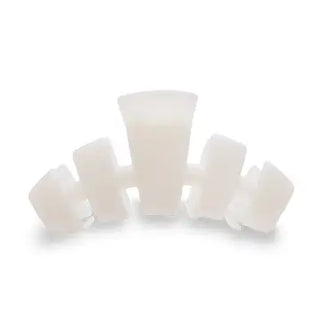 Classic Large Hair Clip - Coconut White