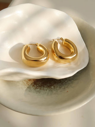 Hunter Earrings Gold