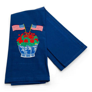 American Flag Planter Tea Towel