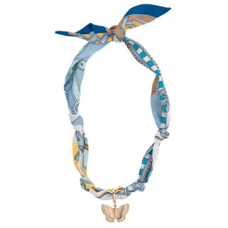 Scarf Necklace - Butterfly