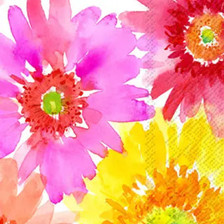 Gerberas Guest Paper Towels