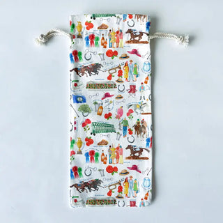 Derby Themed Wine Bag