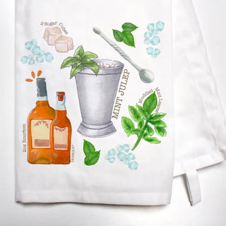 Mint Julep Tea Towel