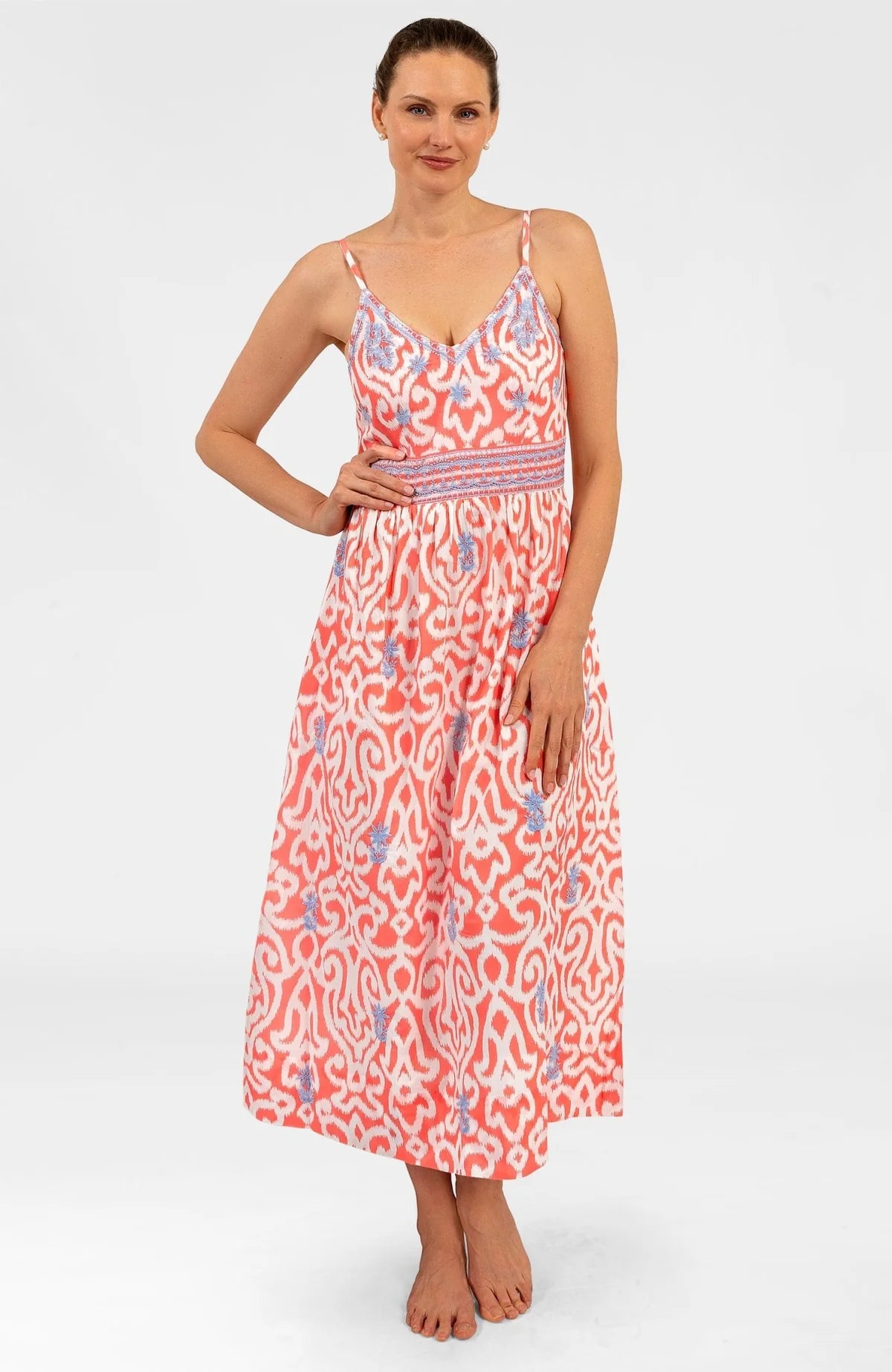 trisha embroidered maxi dress For Love & Lemons