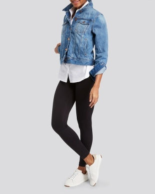 SPANX Look at Me Now Seamless Leggings Very Black