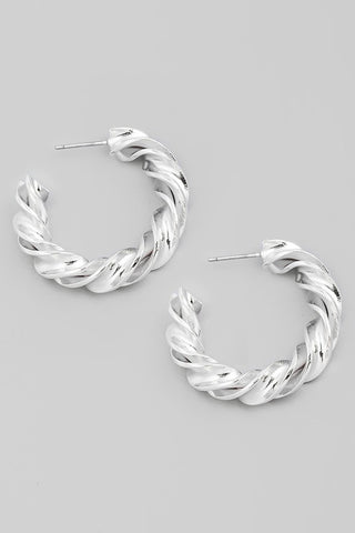 Ashley Earrings Silver