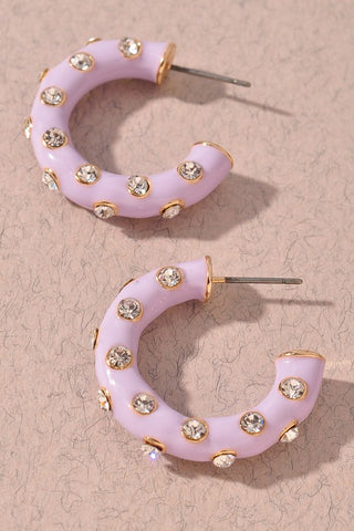 Rema Earrings Lavender