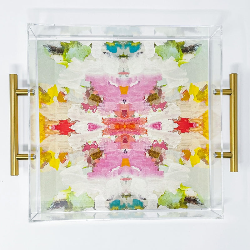Laura Park Designs Print Large Tray