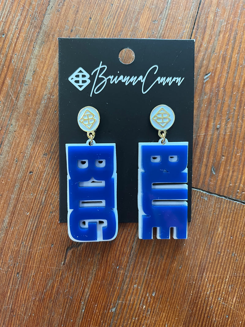 Big Blue Earrings